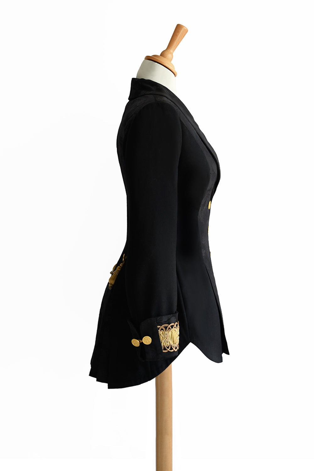 Gainsborough No.2 in Black and Gold side view